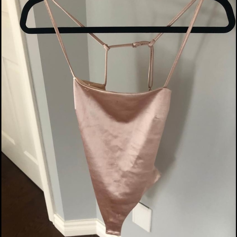Backless bodysuit